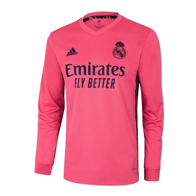 pink long sleeve soccer jersey