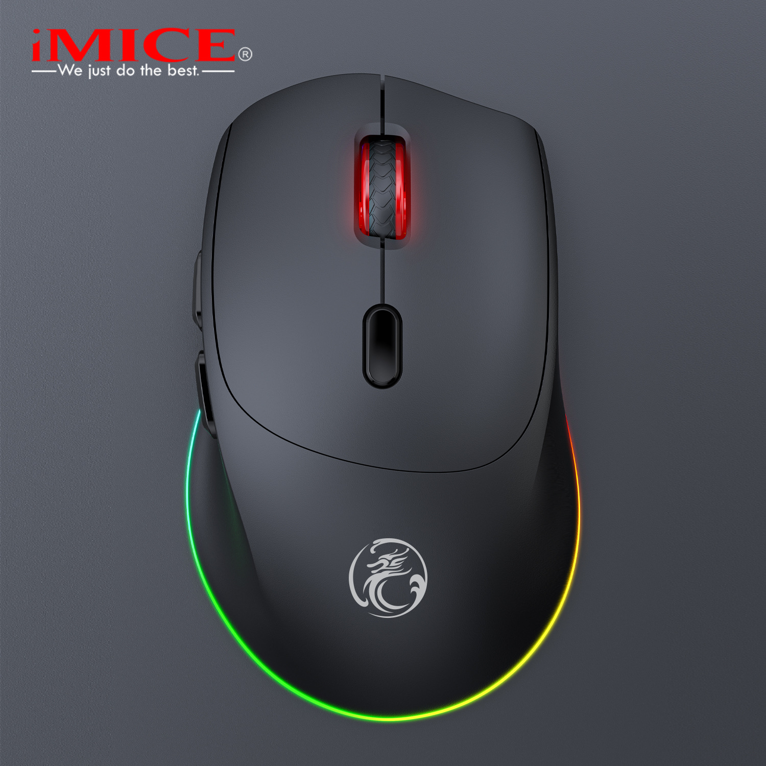 imice Silent Rechargeable Wireless Mouse with built-in lithium battery TYPE-C USB port is in stock. 
