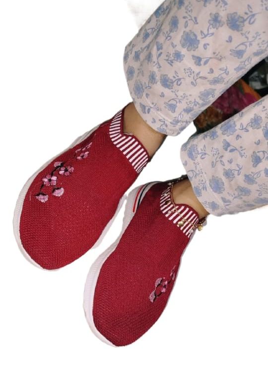 Womens Fashionable Sneakers for Regular Use – Comfortable Cotton Sneakers for Ladies & Girls - Image 8