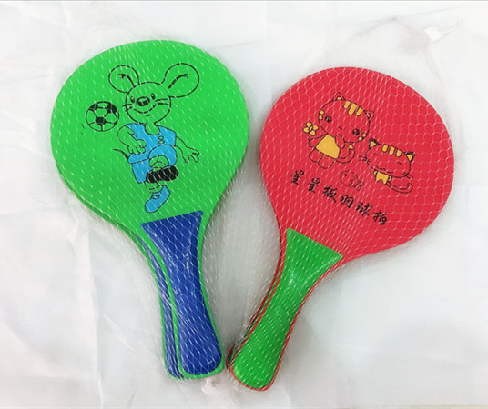 Crest badminton racket color composite plywood Sanmao racket table tennis racket color board badminton racket