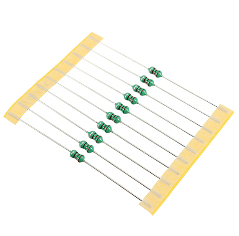 5Pcs- 680uH Ax-ial Ind-uctor 680uH 0.5W Ax-ial Lead Color Ring Confo-rmal Fixed Inductors Ax-ial Through Hole For Electronics Projects DIY Electrical Circuitry & Parts. 