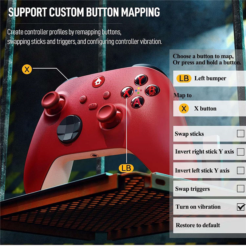Wireless Game Controller Adapter Fit For Xbox One, Xbox Series X/S, 2.4GHZ For Windows PC Gamepad Easy To Use. 