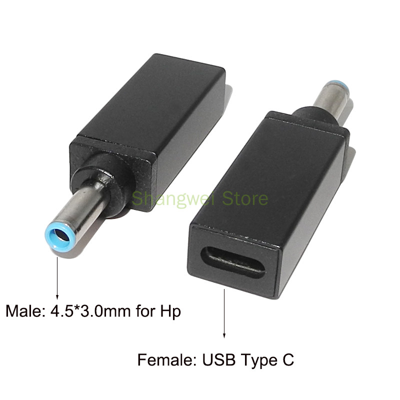 USB Type C Laptop Power Adapter Connector Cable for Hp Elitebook Folio 1040 G1 Probook 430 G3 450 G3 470 Ultrabook Charger Cable. 