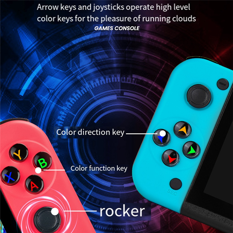 X52 Handheld Game Console HD 5.1 Inch Portable Retro Game Console Built-in Retro Classic Games Audio Video Player Easy to Use. 
