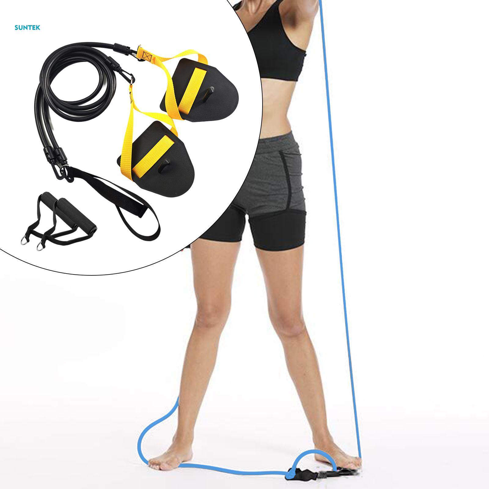 Swimming Arm Trainer Strength with Handle Portable Swim Belt Trainer for Practice. 