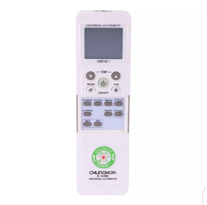 Master AC Remote K1038E. 