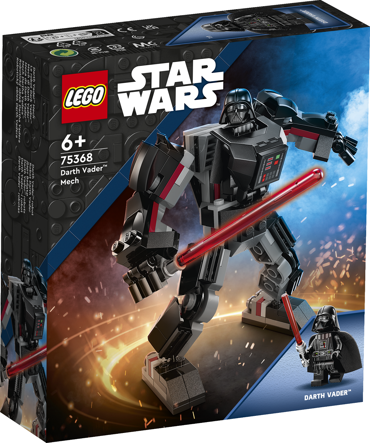 LEGO 75368 DARTH VADER MECH V29. 