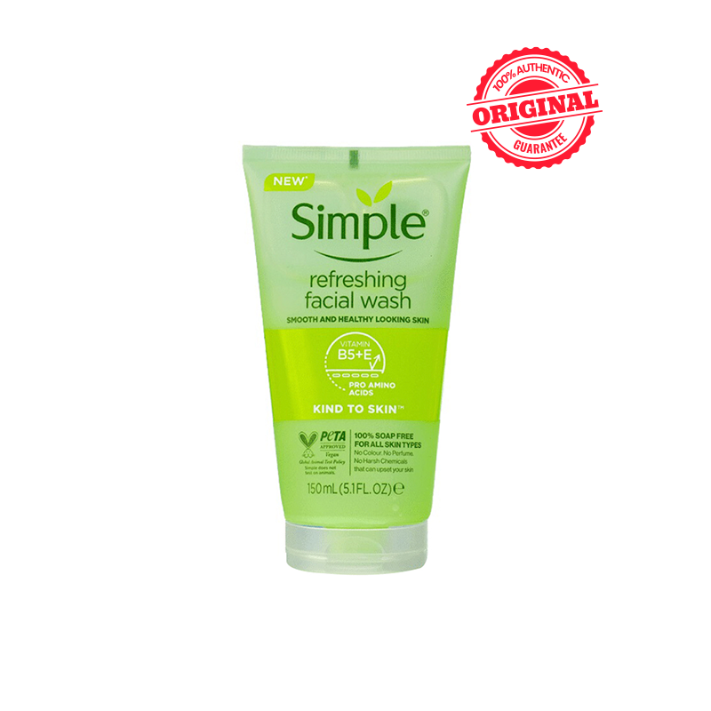 Simple Sensitive Skin Refreshing Face Wash -150ml