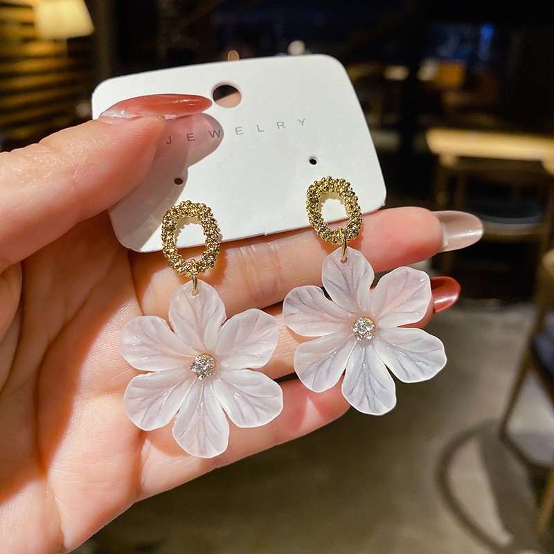 Beli Flower Earring For Women Korean Fashionable Design Flower