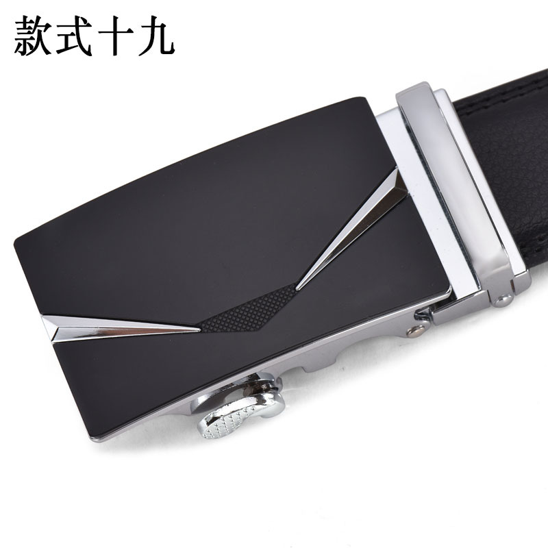 Self-buckle belt men's genuine leather elongated 150cm belt casual business cow belt factory straight