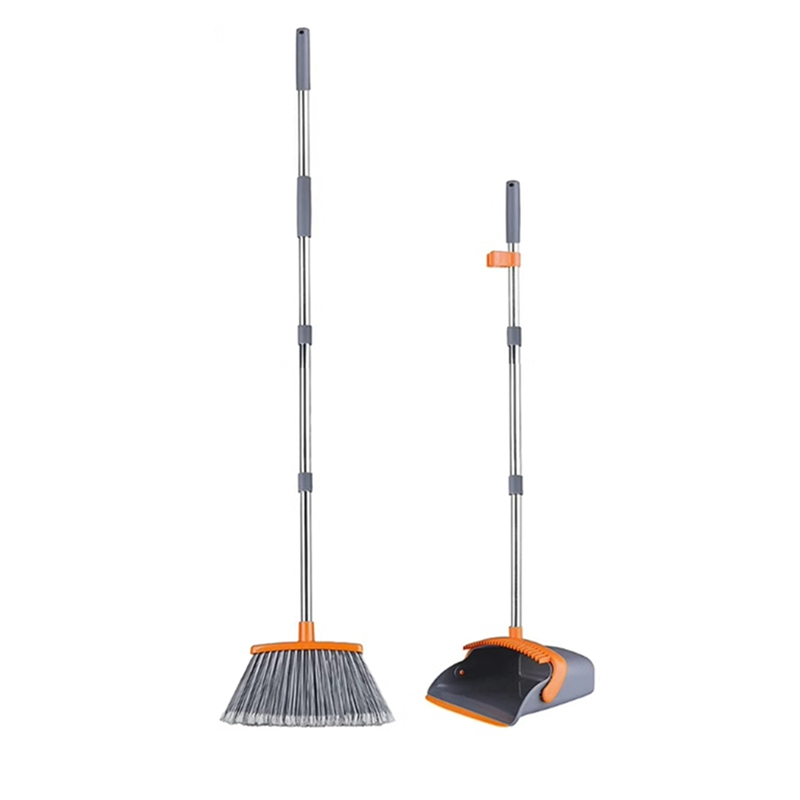 Broom and Dustpan Set Broom Dustpan Set Stand Up Broom and Dustpan Broom and Dustpan for Home