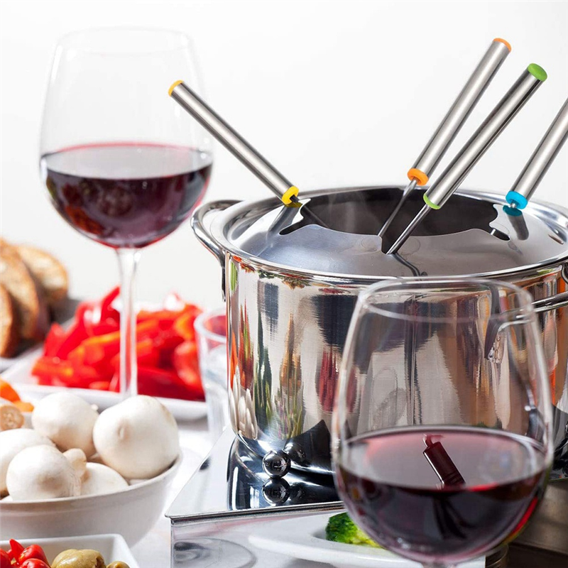 24 Pack Stainless Steel Fondue Forks