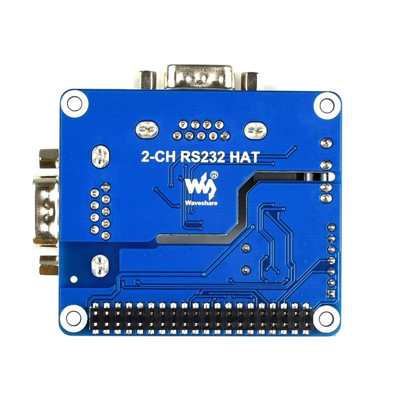 2-Channel Isolated RS232 Expansion HAT for Adopts the SC16IS752+SP3232 Solution. 