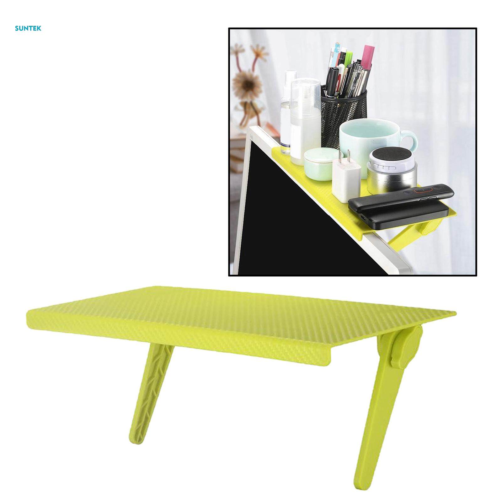 Multi-functional TV Top Mount Organizer Adjustable Wall Mounted Shelf for Screen TV, Computer Monitor. 