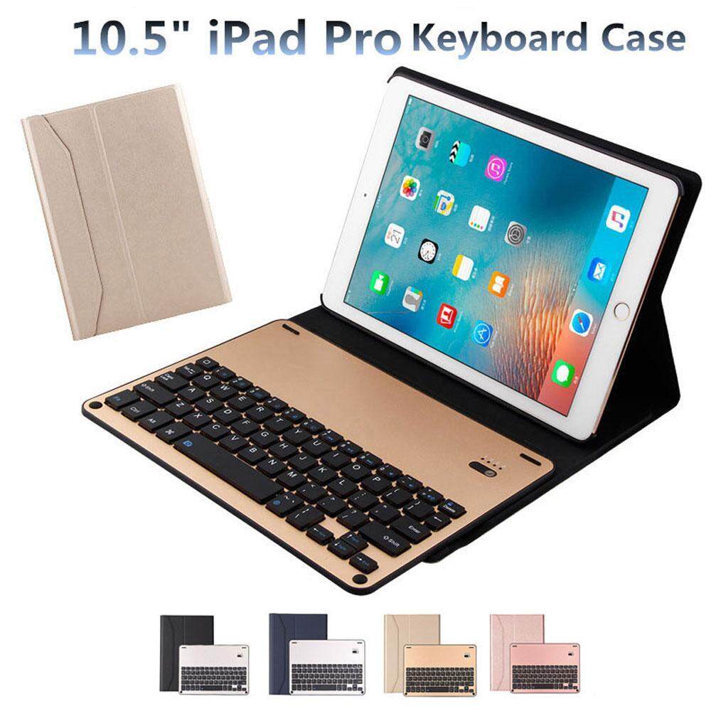 Kobwa IPad Pro 10.5 Keyboard Case Cover With Aluminum LED Backlit Detachable Bluetooth Keyboard and Multi Stand Angel. 