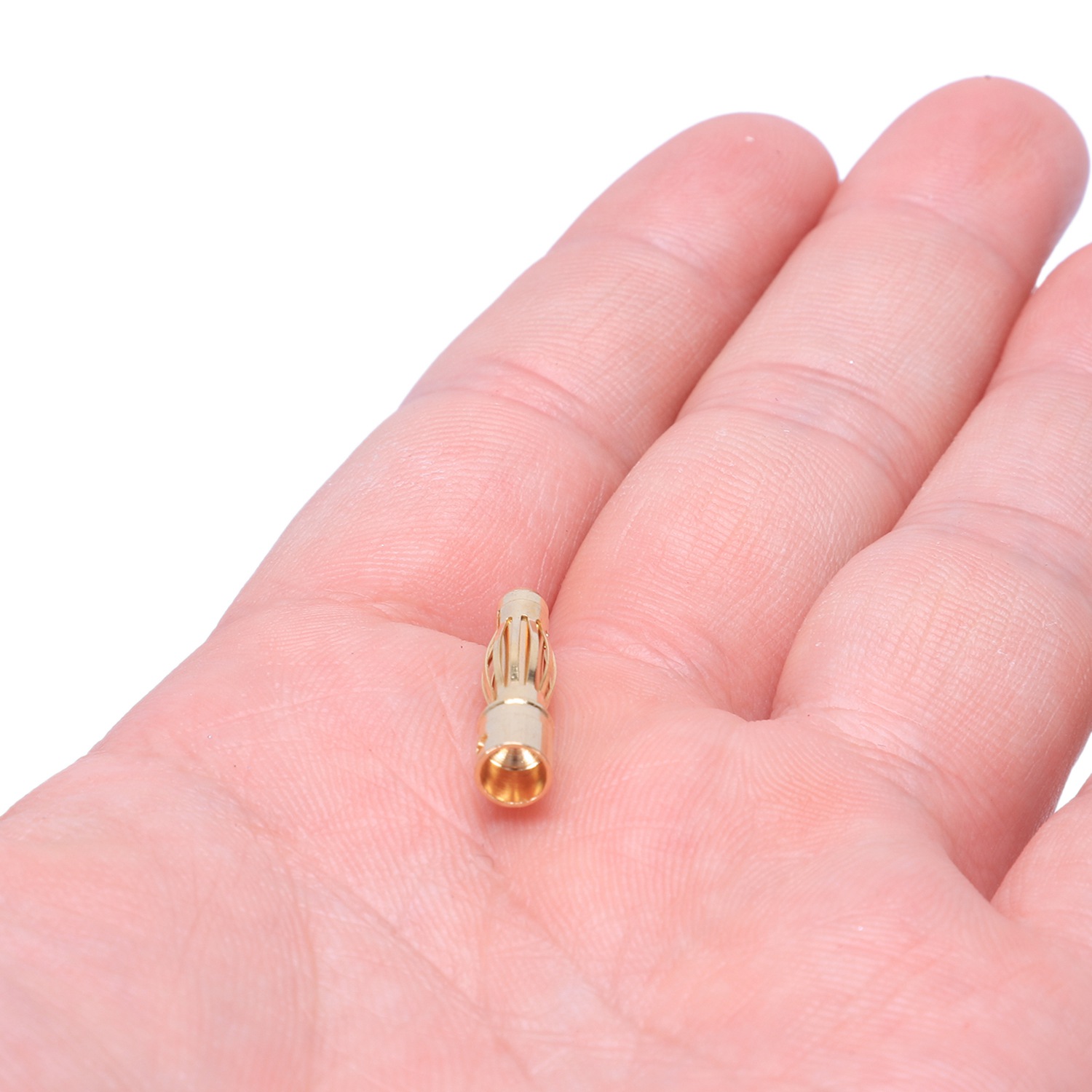 10PCS Gold Tone 4mm Male Banana Plug Connector Replacements