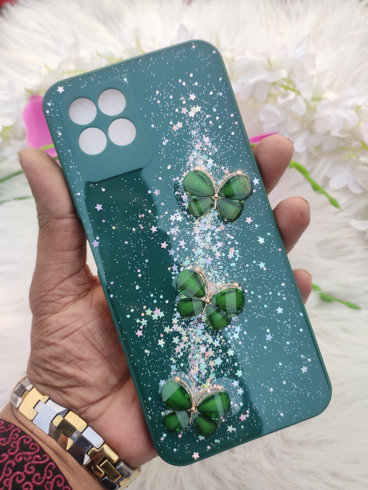 Glitter Realme Narzo 30a Back Cover Daraz Realme C30s Cover Black