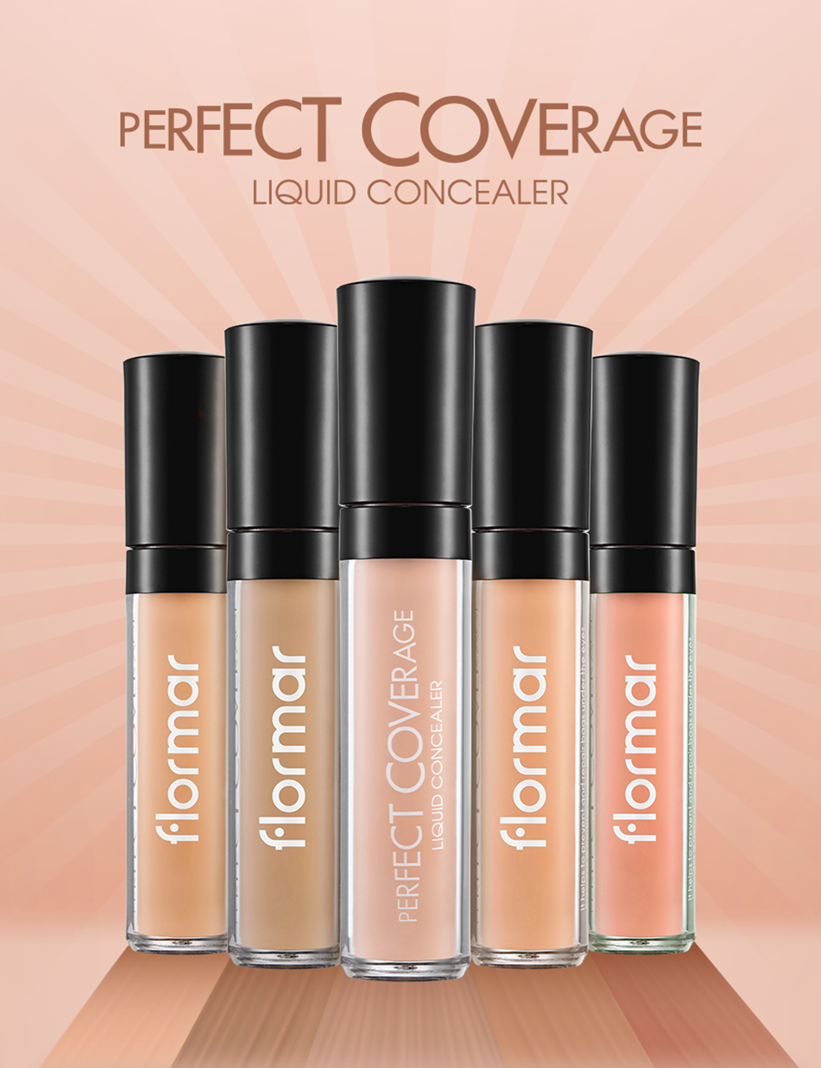 flormar - Perfect Coverage Liquid Concealer. 