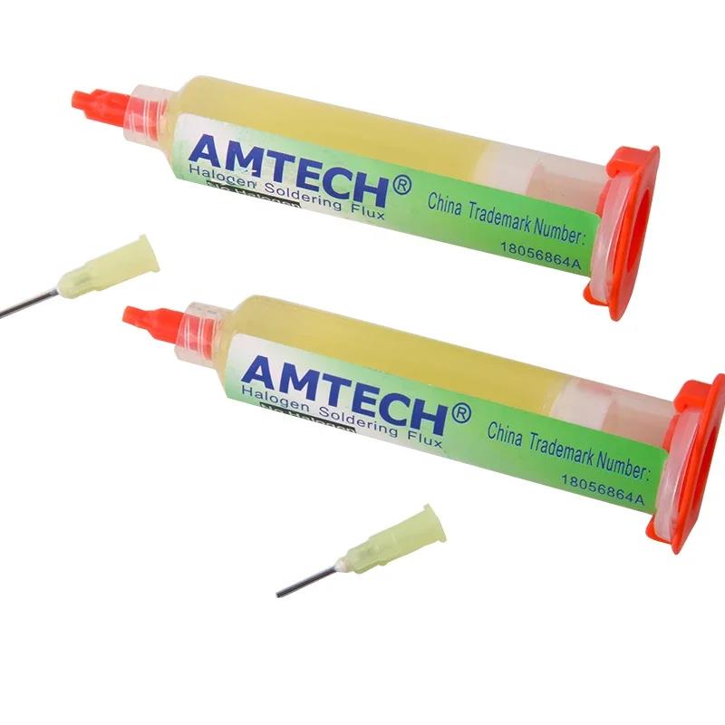 Solder Paste 100%Original AMTECH NC-559-ASM BGA No-Clean Solder Paste Welding Flux Grease 10cc Soldering fluxo de solda MuXiaRe. 