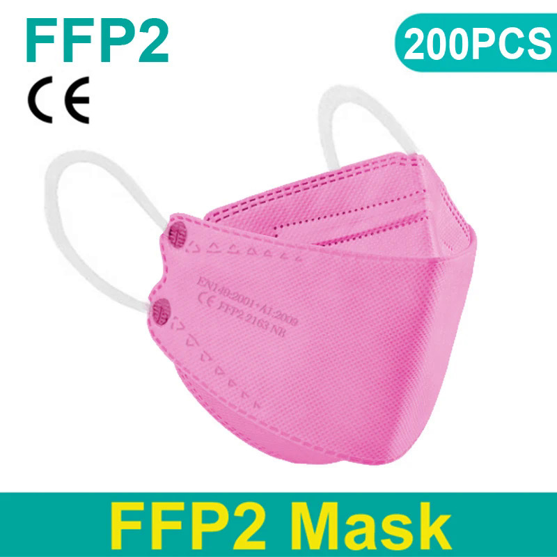 Face Masks ffp2 mask 4 Layers Mouth Mask Reusable CE Respirator FPP2 Masque FFP2 Protective. Face Mascarillas Mask CE. 