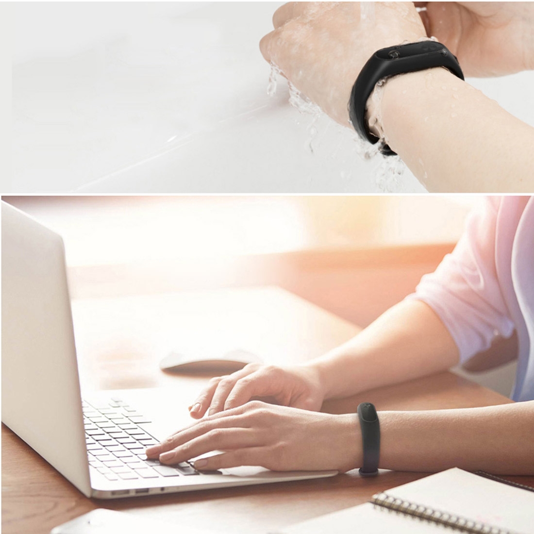 (New)For Xiaomi Mi Band 2 Colorful Wrist Bands Bracelet, Host not Included. 