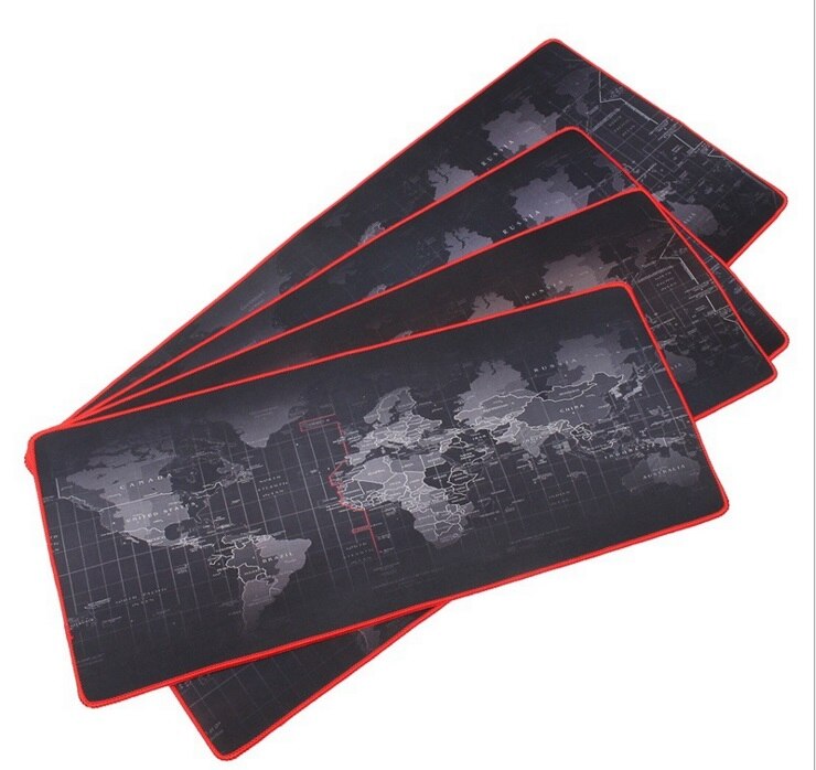 【happy one】WESAPPA 600x300/700x300/900x400mm World Locking Edge Mouse Pad Large Computer Mat Table Gaming Mousepad. 