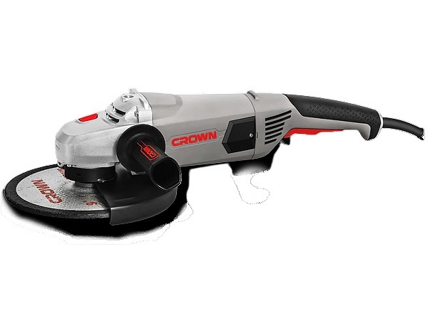 CROWN 9" Angle Grinder 2600W, 230mm (9"), 6500rpm Model: CT13489-230 - Kings Trading. 