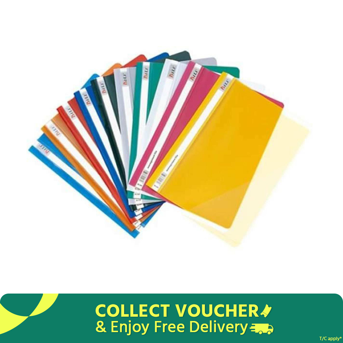 Bili A4 Management Report Cover File - (6 pcs)