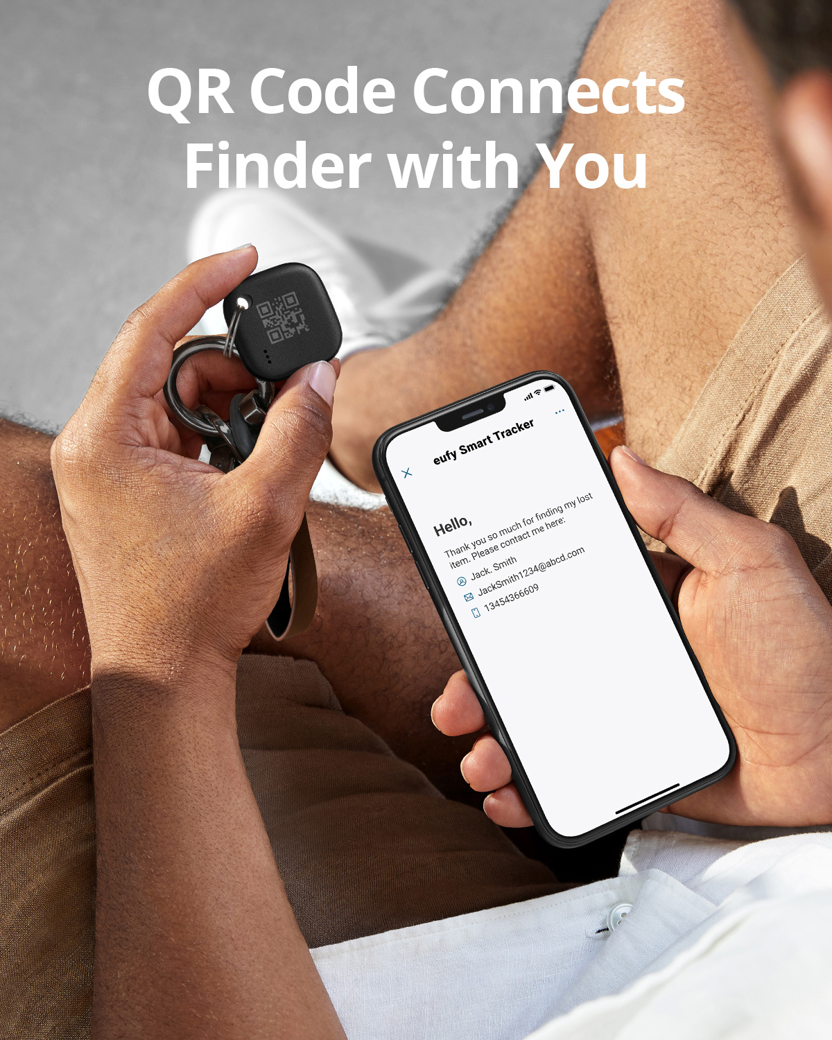 eufy Security SmartTrack Link Works With Apple Find My Key Finder Bluetooth Tracker Tag For Earbuds Luggage Phone Finder IOS. 