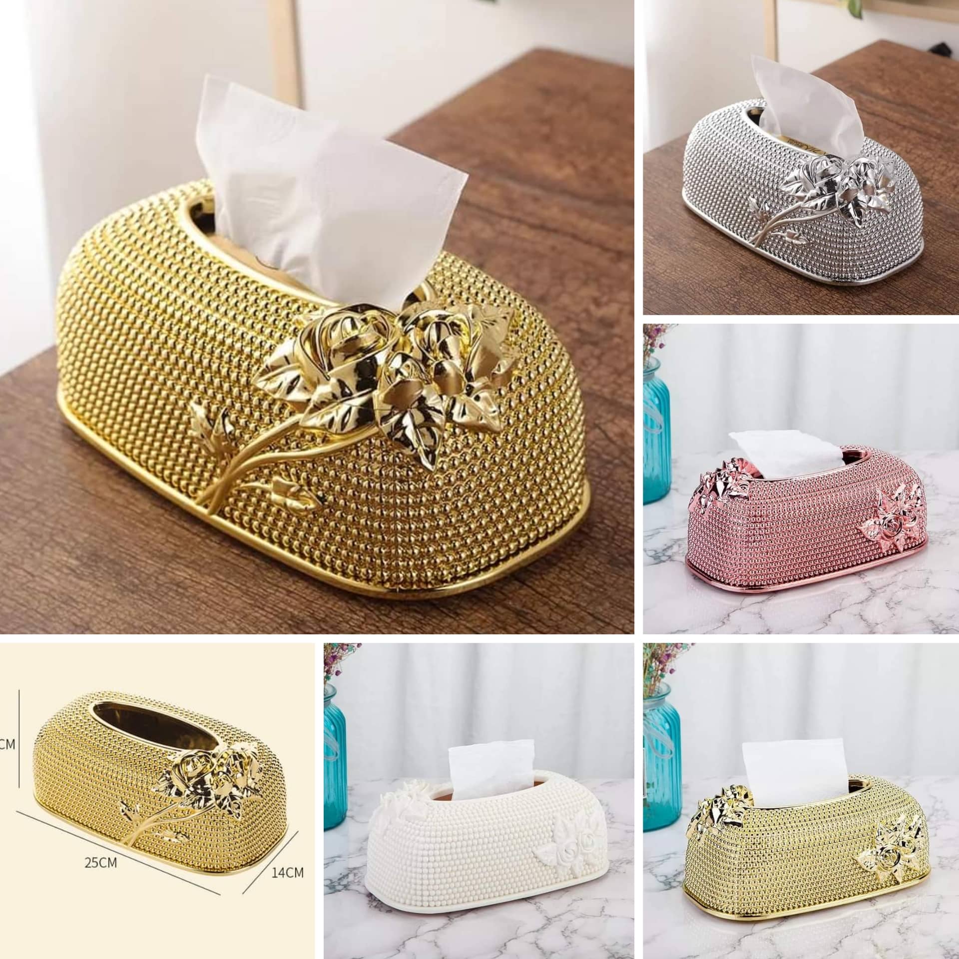 Stylish Unique Quality Tissue Dispenser,Luxury European Style Acrylic Tissue Box Tissue Box