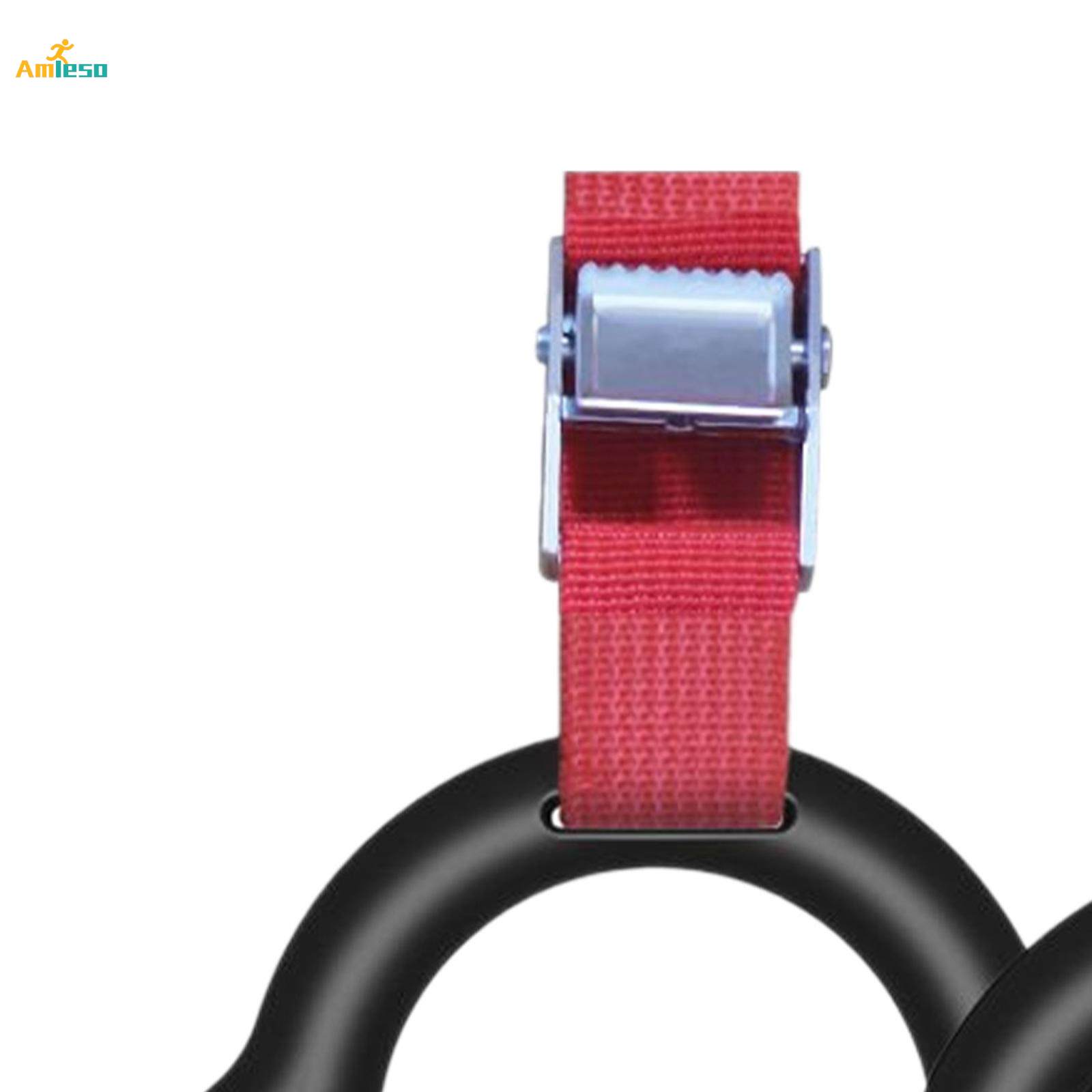 Gymnastics Rings Bar Attachment for Kids Adjustable Pull up Rings Training for. 