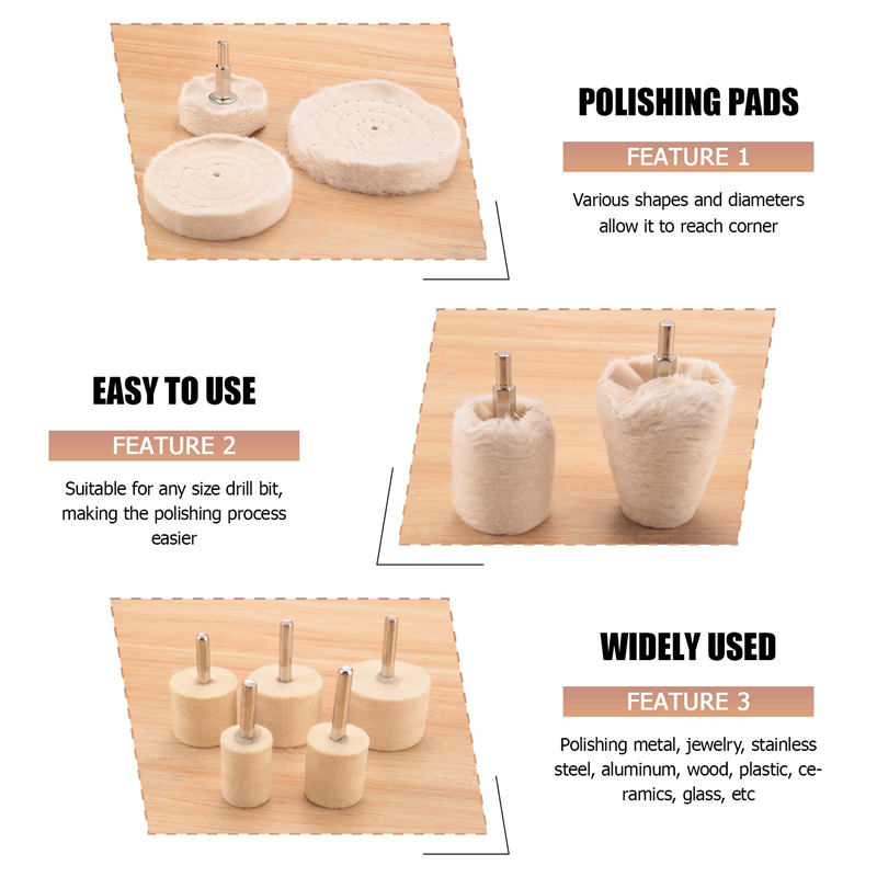14Pcs Polishing Accessories,Screwdriver,Drill Bit, Polishing Disc Set. 