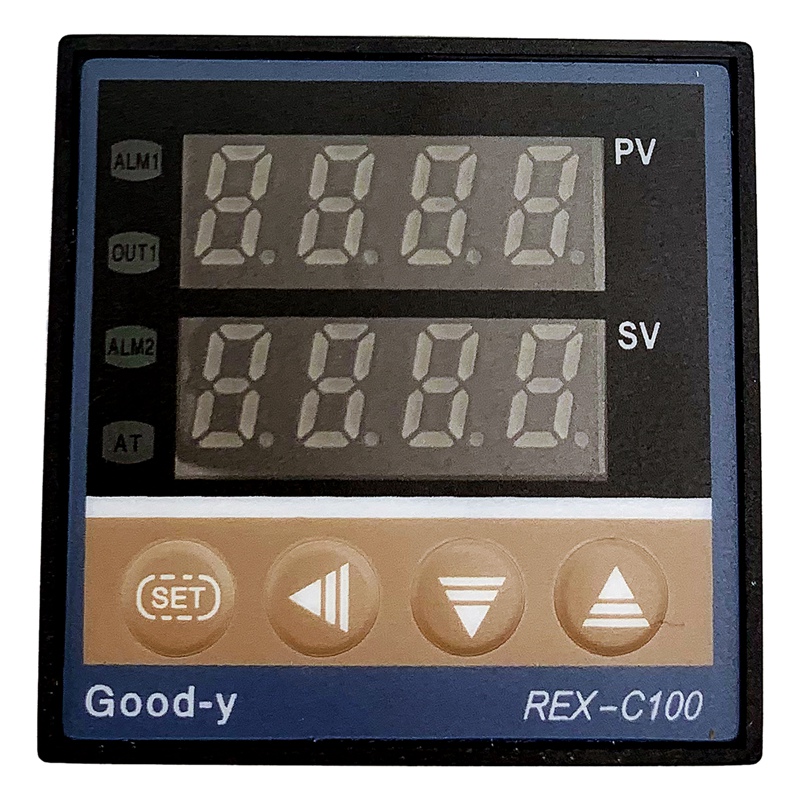 Multi-Input Digital Temperature Controller REX-C100 Professional Alarm 0℃-1300℃ for Electric Power Chemical Industry. 