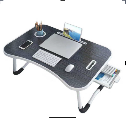 Provide Comfortable Study Space With Foldable Laptop Table And Without Drawer Kids Reading Table - Practical And Functional. 