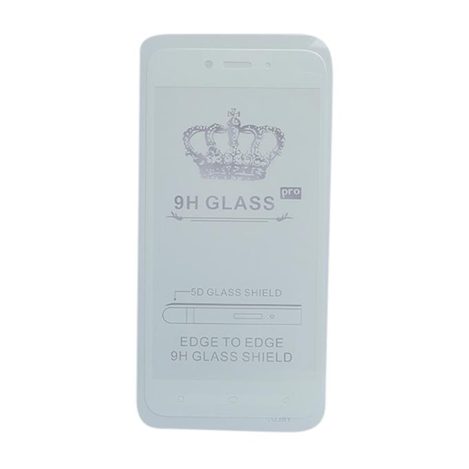 5D 9H Tempered Glass Screen Protector for Oppo A71 - White