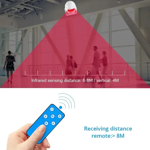 KERUI M120 Smart Home Security Alarm / PIR Alarm System Motion Sensor Alarm Detector / Motion sensor alarm device. 