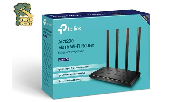 Archer C6 AC1200 MU-MIMO Gigabit 4 Antenna Router