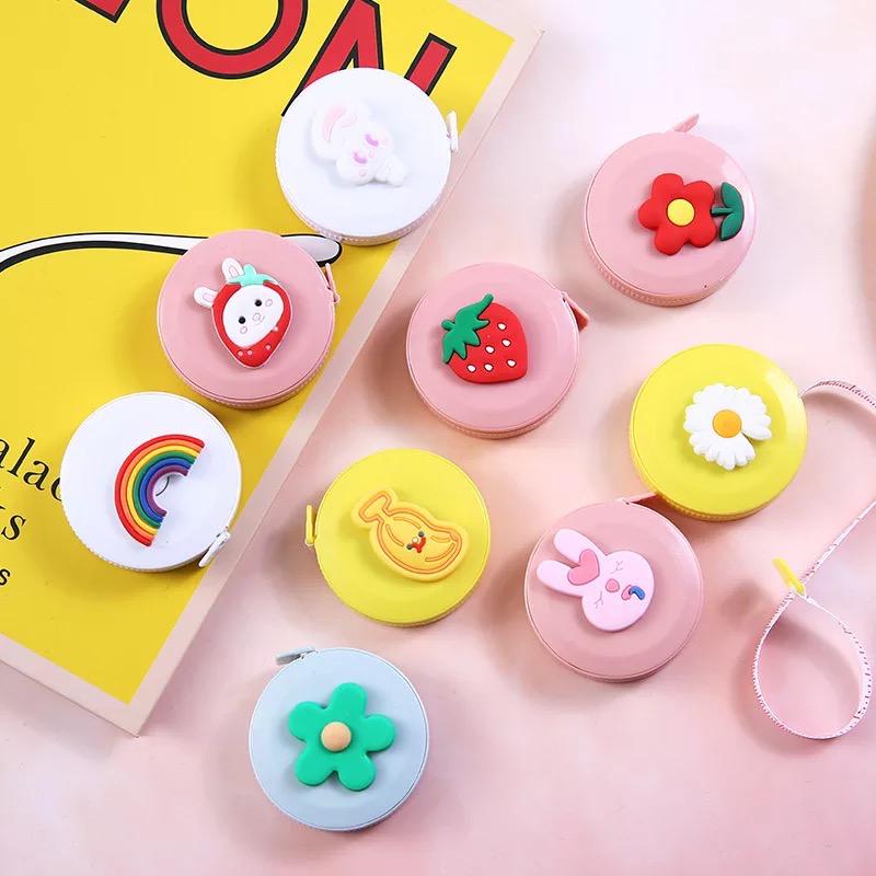 150cm/60 Tape Measure Portable Retractable Ruler Children Height Ruler Centimeter Inch Roll Tape Waist Measuring Tape-1Pcs. 