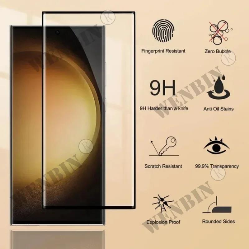 3HD Screen A54 As S22 22 Ult S23 S Samsung S24 Ultrara PluFE A7334 A22 A24 A14 A13 Glass 3. 