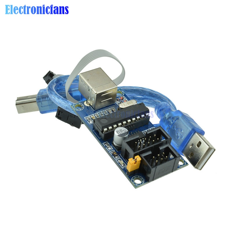 【Mary DAI Store】1Set USBTiny USBtinyISP AVR ISP Programmer Bootloader For Arduino UNO R3 10pin Programming. 