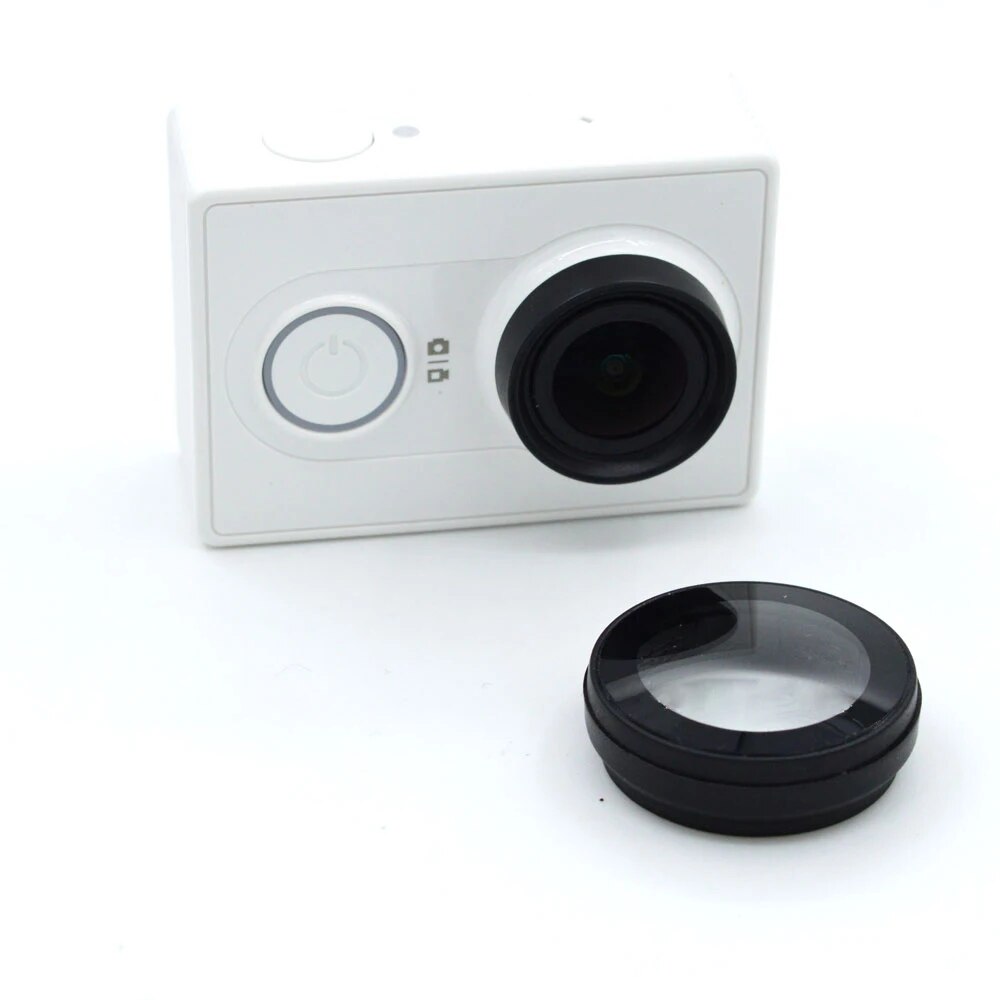 【YIYANGMAOYI111】For Xiaomi yi Accessories UV Filter Cover cap for Xiaomi Xiaoyi Action Camera