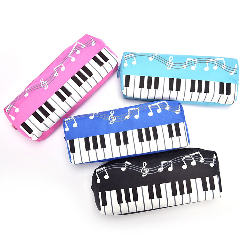 New Boy Creative ingle Layer Pen Bag chool tationery Muic Box Muical Pencil Cae tudent Pencil Cae Piano Note Pencil Bag Muical Note Piano Pouch. 