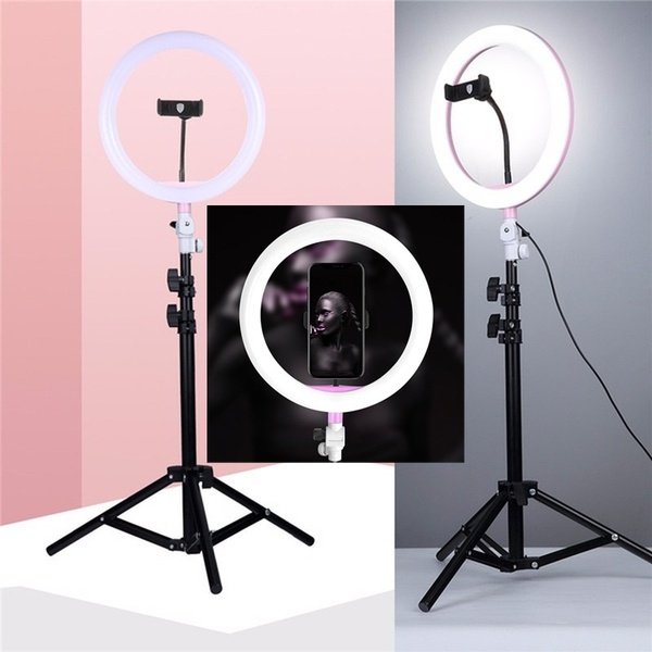 13 inch Ring Light Photo Studio Camera, Video lamp with Tripod for Smartphone
