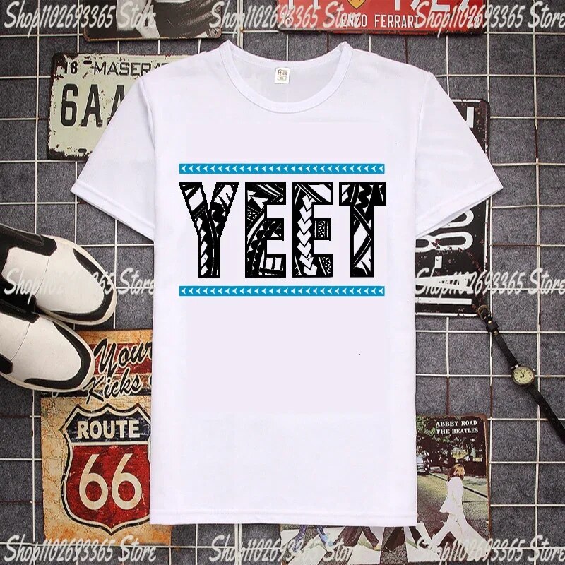 Retro Jey Uso Yeet T Shirt Funny Quotes Wresting Lovers Graphic T-shirt Soft Unisex O-neck Tee Tops. 