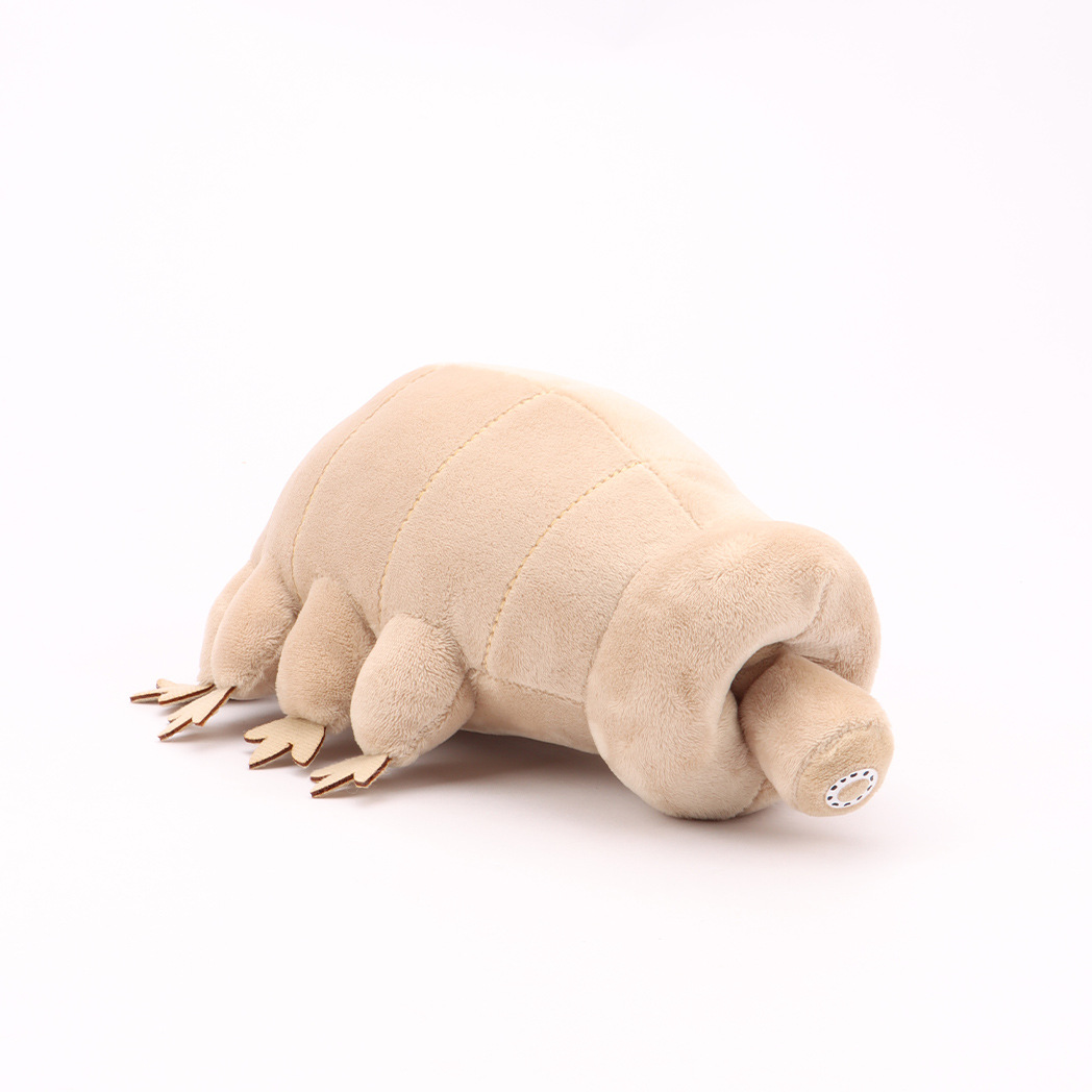 Cross-border new deep-sea strongest creature water bear doll simulation bug Tardigrade plush toy delivery. 
