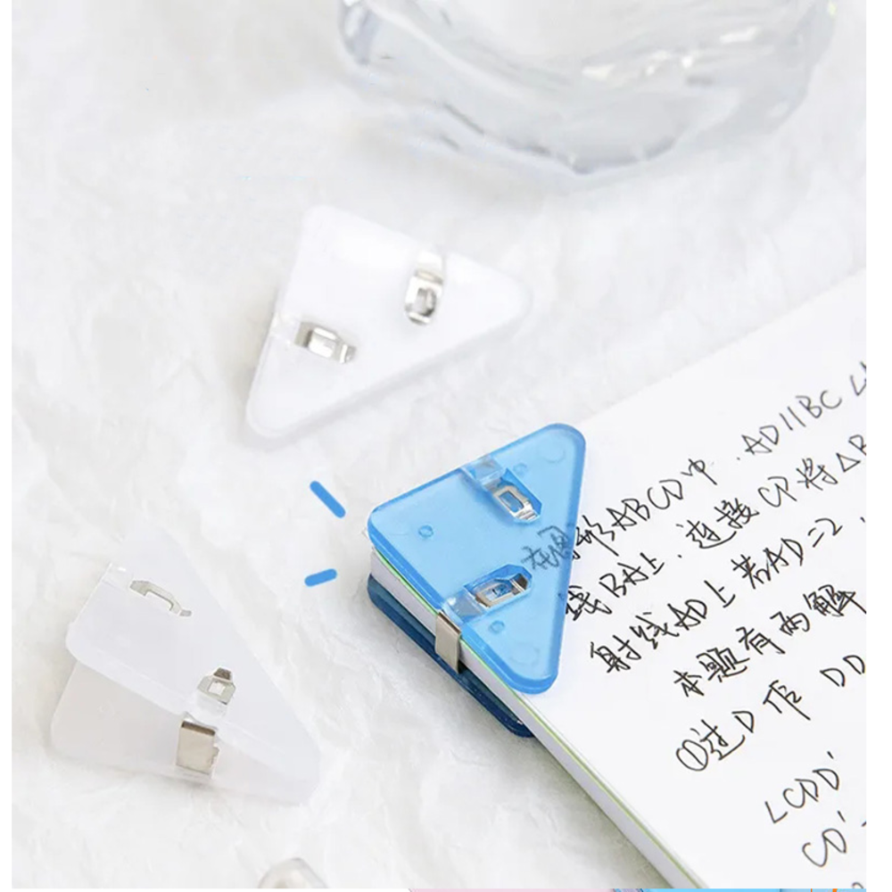 Mini Color Corner Clip Set and Solid Color Page Clips Paper Clip Clip File Index Photo Office School. 