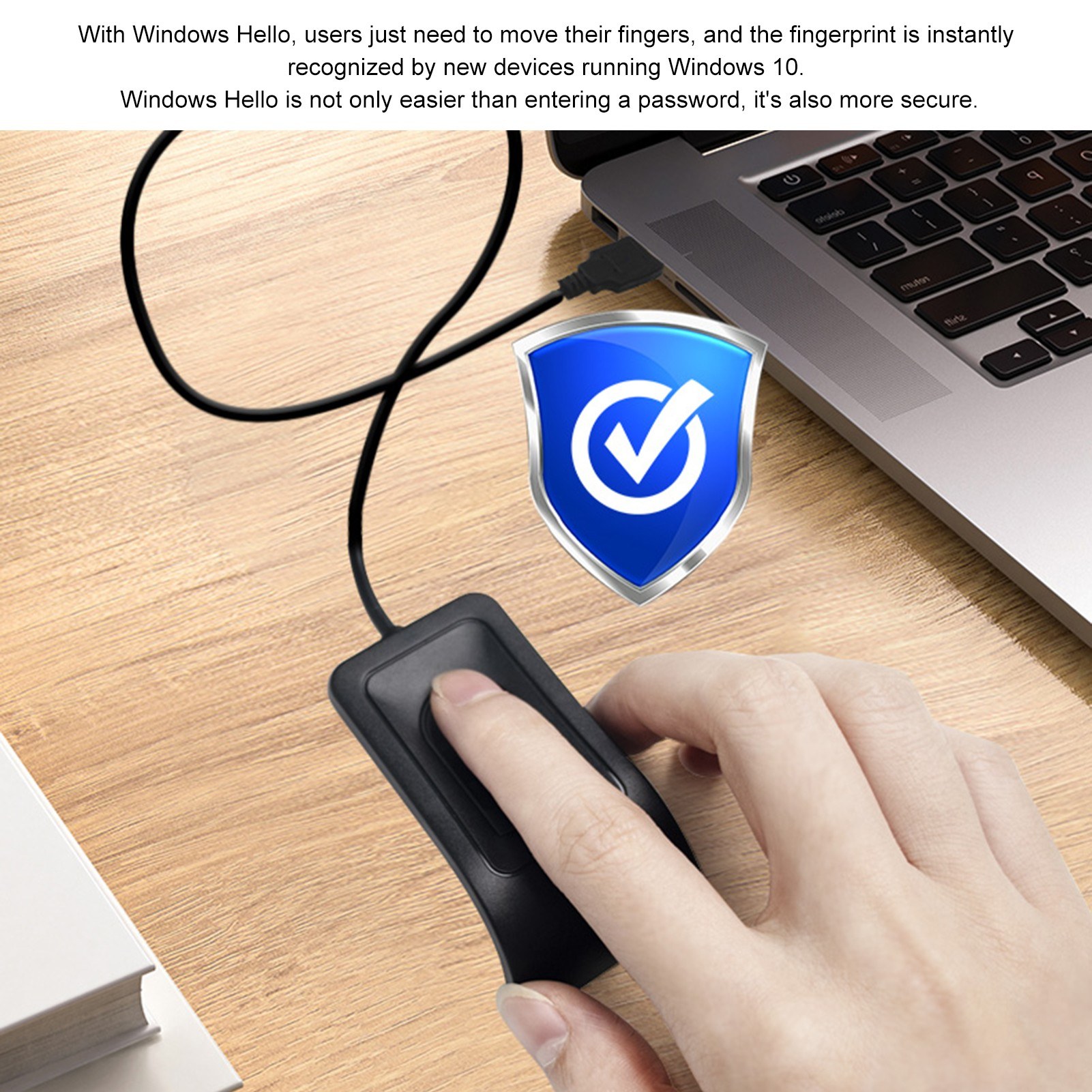WA28 USB Fingerprint Reader USB Biometric Fingerprint Scanner. 