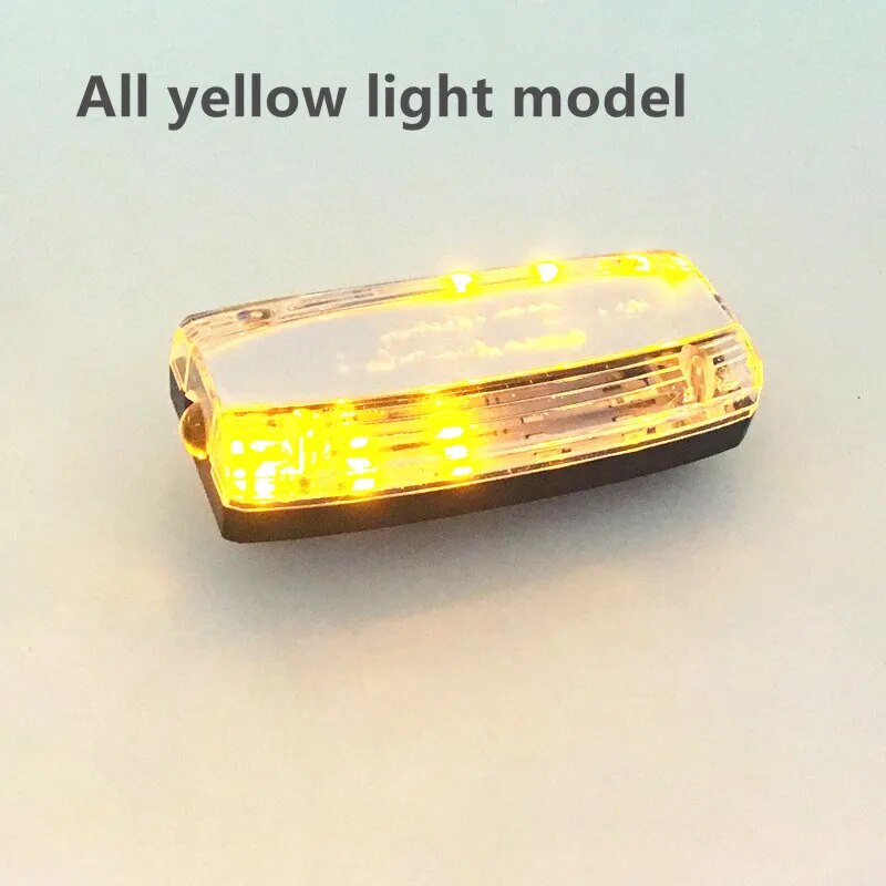 【Cathery Baby Store】Gylbab Led shoulder light riding flashing warning night running walking torch lamp clip traffic