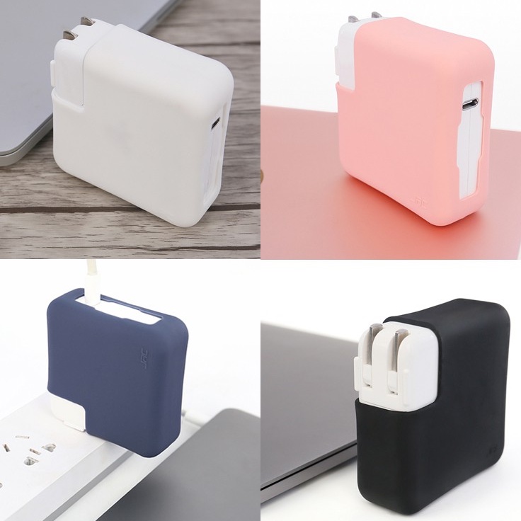 Charger Adapter Silicone case cover For 2021 macbook Pro 14 16 M1 Air 13 A2337 A2338 A2442 A2485 67W 96W 140W 60W 30W. 