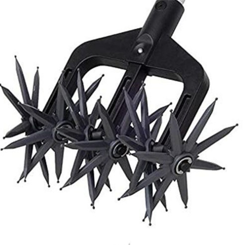 NCANRUI Rotary Tiller Set, Garden Rotary Tiller Handheld Garden Cultivator Switch, Soil Tilt Tool for Reseeding Grass Soil Mix. 